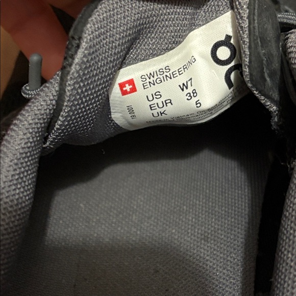 Black and White Athletic Shoes - Picture 5 of 6